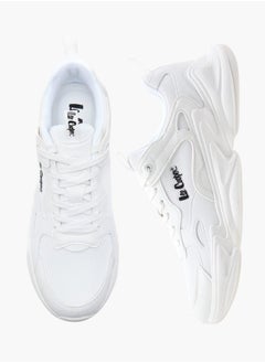 Lee Cooper Men's Panelled Sneakers with Lace-Up Closure  - Image 1