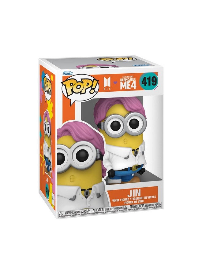 Funko POP! Rocks: Minions X BTS - Jin - BTS + Minions - Collectable Vinyl Figure - Gift Idea - Official Merchandise - for Kids & Adults - Movies, Music Fans - Model Figure for Collectors and Display - Image 1