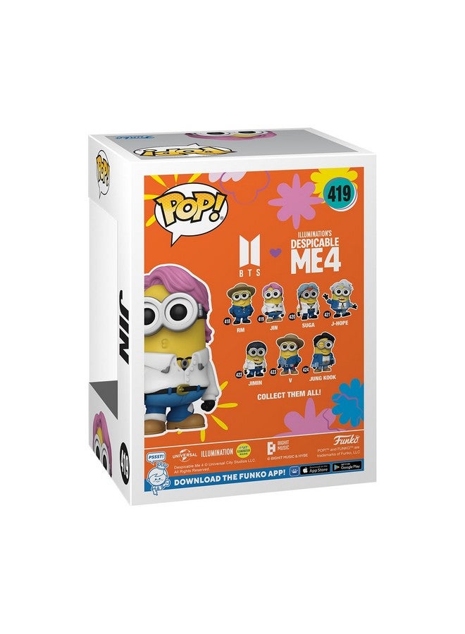 Funko POP! Rocks: Minions X BTS - Jin - BTS + Minions - Collectable Vinyl Figure - Gift Idea - Official Merchandise - for Kids & Adults - Movies, Music Fans - Model Figure for Collectors and Display - Image 3