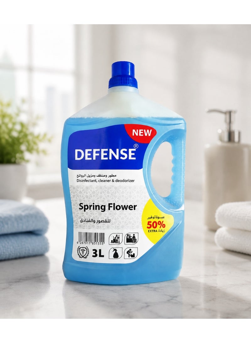 Defense Disinfectant and Deodorizer Cleaner 3L - Image 2