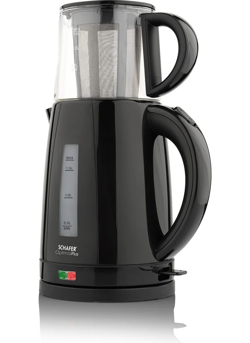 شيفر Optimal Plus Electric Tea Machine - Black