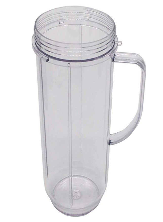 جويستار كوب بديل للعصائر من جويستار، سعة 22 أونصة، مزود بشفرة وغطاء قلاب، متوافق مع خلاط ماجيك بوليت الأصلي MB 1001 /MB 1001B/MBR-1701 /MBR-1702 /MBR-1101 /MB-BX1770-02/MBR-0301 - Image 3