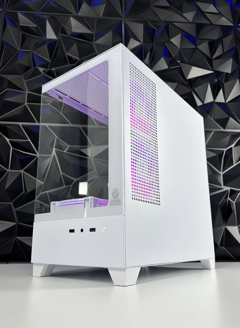 Game Sekret Nova Skye Gaming PC - Intel Core i5-12400F Processor | NVIDIA RTX 3060 12GB GPU | 16GB DDR4 RAM | 1TB M.2 NVMe SSD + 2TB HDD | ARGB Air Cooler | WiFi + Bluetooth Ready | Windows 11 Pro | Game Sekret Desktop Computer Tower (White)  - Image 4