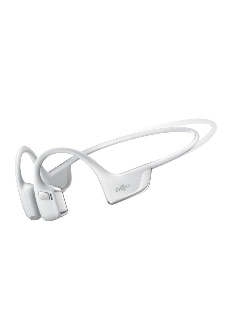 SHOKZ OpenRun Pro 2 Mini Bone Conduction Sports Headphones, Open-Ear Wireless Earphones with Bluetooth 5.3, Noise Cancelling Mics, IP55 Waterproof, 12h Playtime for Running, USB-C Qiuck Charge, Silver Silver - Image 1