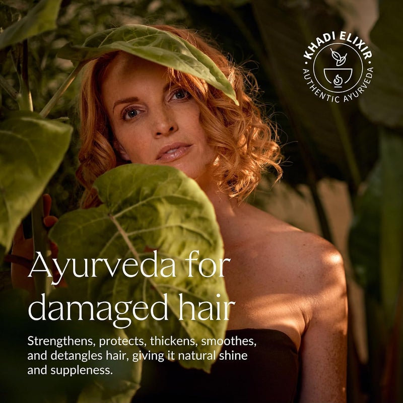 khadi COCONUT SHIKAKAI Ayurvedic Conditioner  Smoothness Shine & Combability Even with Curls  100% Natural & SiliconeFree  200 ml - Image 2