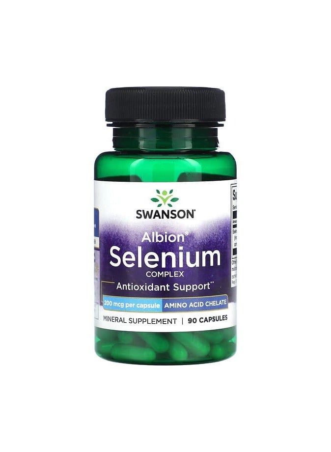 Albion Selenium Complex, 200 mcg , 90 Capsules