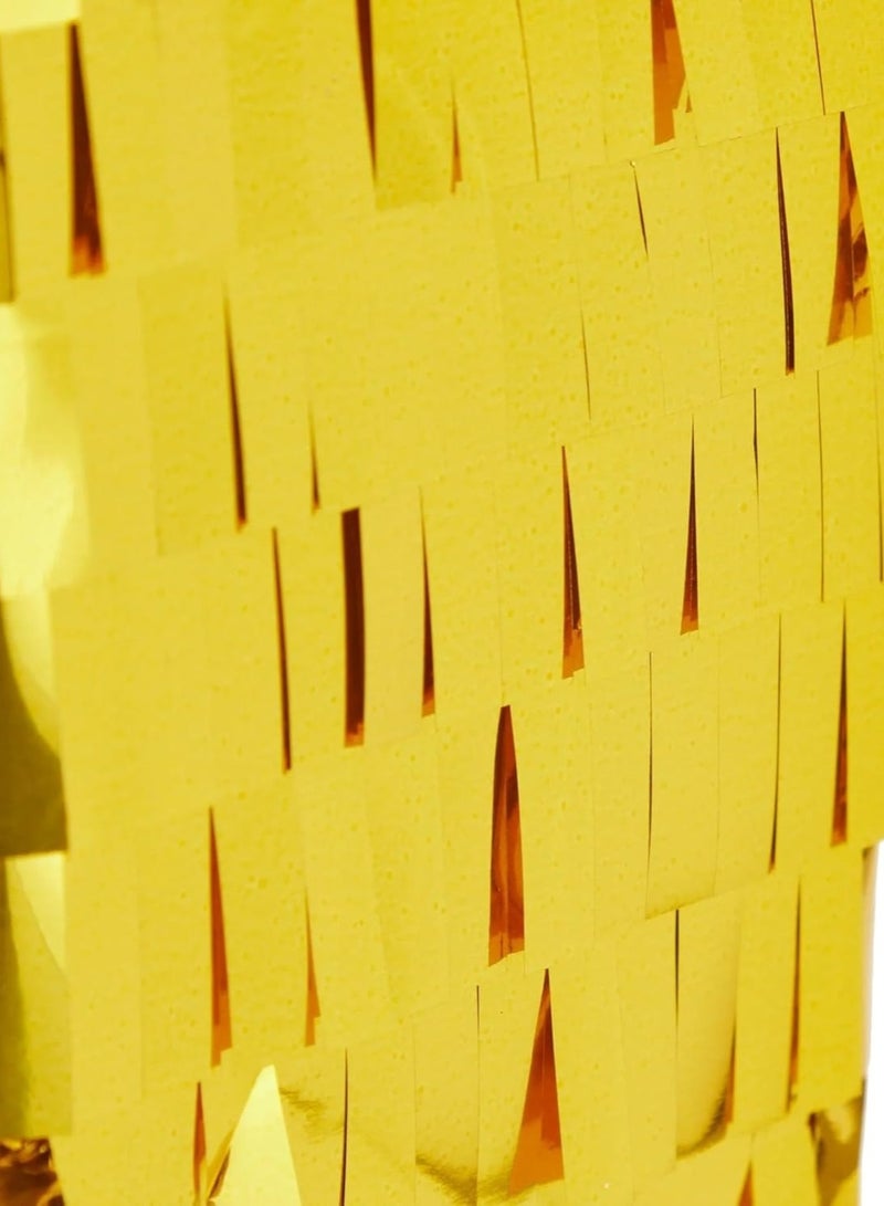 Goldedge 42x30x8cm Number Piñata Birthday Piñata Decorations Gold Foil Piñata with Stick Blindfold Confetti for Boy Girl Birthday Party Decorations Anniversary Celebrations Fiesta Supplies(Number 2) - Image 5