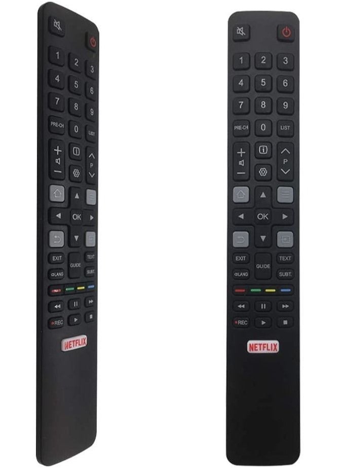 URSMART Remote Control For Tcl 4K Screen Black 