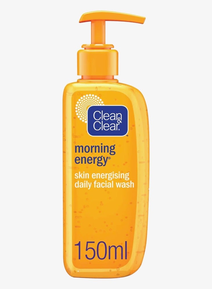 كلين أند كلير كلين&كلير غسول وجه مورننق انيرجي 150 مل مقشر يومي يمد البشرة بالانتعاش والحيوية ظغاط