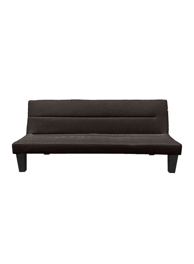 In-House Asil | 3-Seater Sofabed 2 In 1 Upholstered In Linen 28x182x182 cm- Dark Brown - Image 4