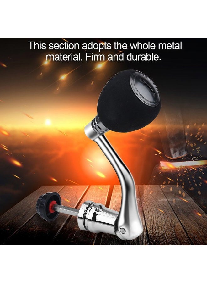 Tbest Reel Handle Replacement,Fishing Spinning Reel Handle Metal Rocker Arm Reel Replacement Power Handle Grip (L Gold) Power Knob for Penn Fierce 3 Spinning Reel Handle Replacement Spinning Reel replaceme - Image 3