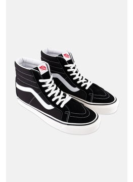 Women Sk8 Lace Up High Cut Shoes, Black
