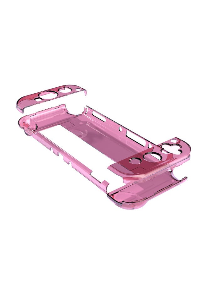 Generic Nintendo Switch Oled Protective Case Crystal Shell Switch Accessories Digital Computer Game Console Protective Cover-Product Color:Red  - Image 1