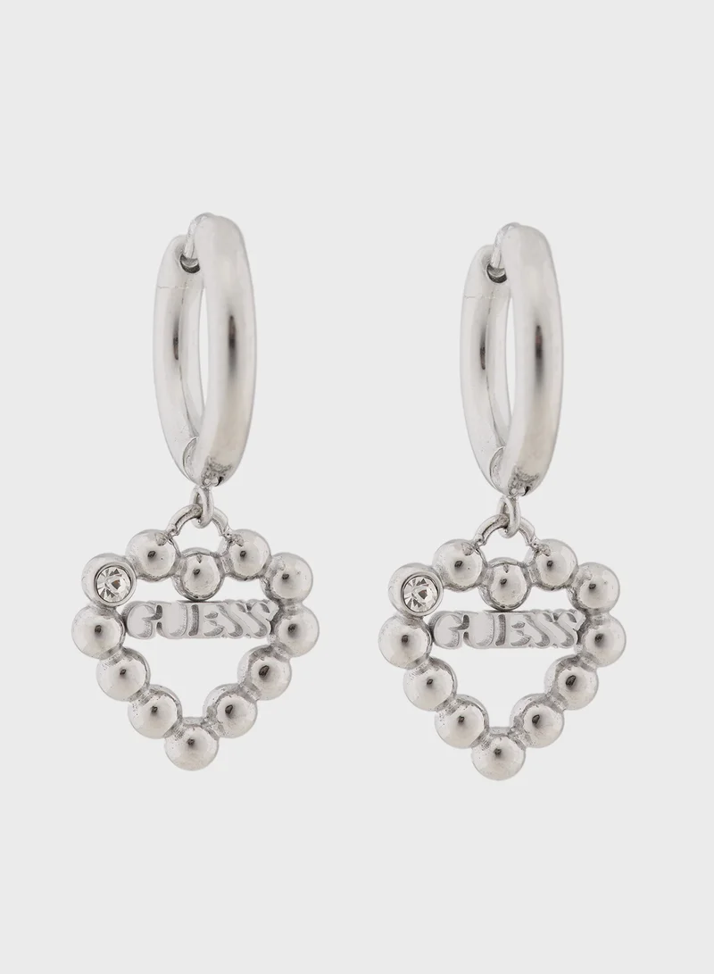 جس LADY ER 25MM HEART FRAME HUGS