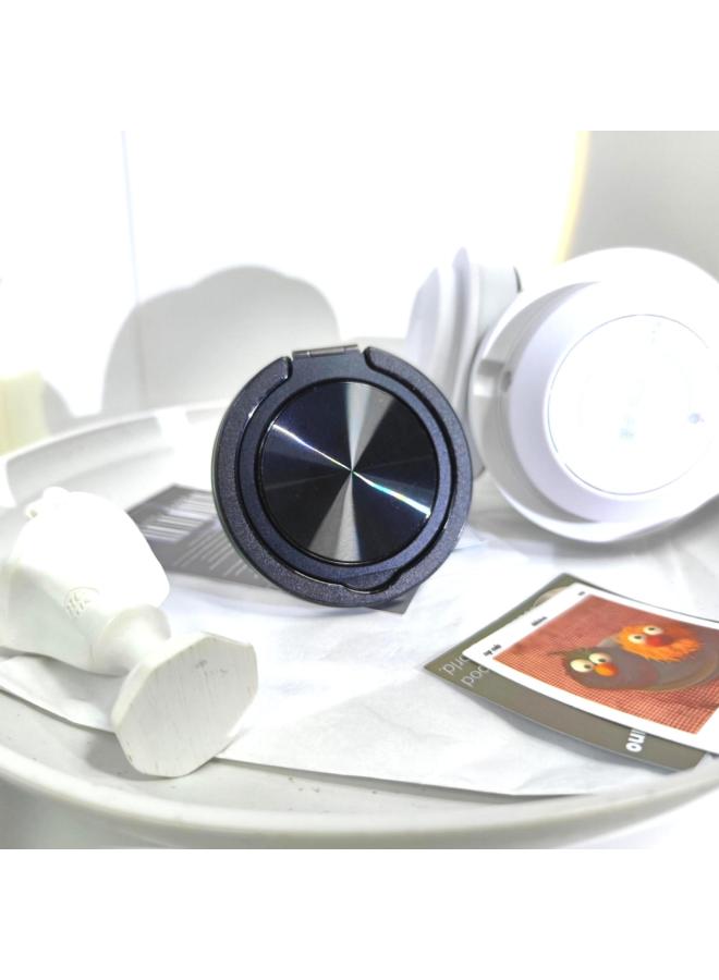 Transparent 360-Degree Rotating Magnetic Phone Stand Compatible With Apple 15 Pro Magsafe Wireless Ring Holder Plastic Universal Style-Color:Black  - Image 2
