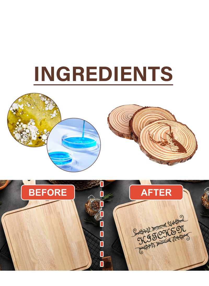 Wood Burning Pen , Heat Sensitive Double Sided Marker for Wood and Crafts Marking Pen 3pcs - Image 4