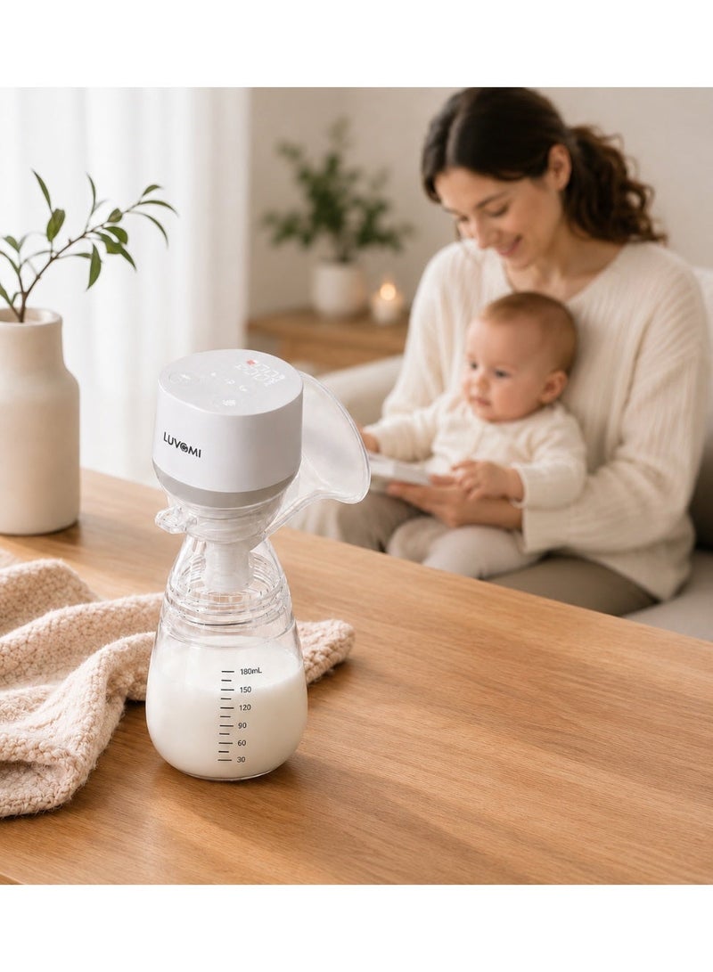 Luvomi Premium Electric Breast Pump BRP-305 | Portable USB Rechargeable Breast Pump | 9 Suction Levels - Image 2