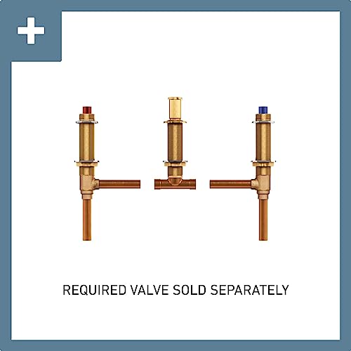 Moen Brantford Oil Rubbed Bronze 2-Handle Deck Mount Roman Tub Faucet Trim Kit Valve Required, T4943ORB - Image 3