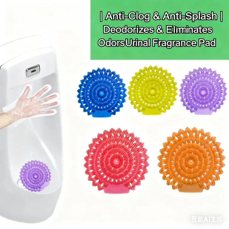 عطر البول للرجال مرحاض أكياس البول مرشح لمكافحة المخدرات إزالة الرائحة الهواء النقي الحمام عطر البول عطر العطر شعورا عباد الشمس الوشم التفاح النكهة 6pcs - Image 1