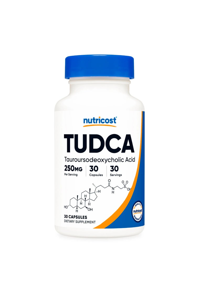 Nutricost TUDCA 250 mg 30 Capsules