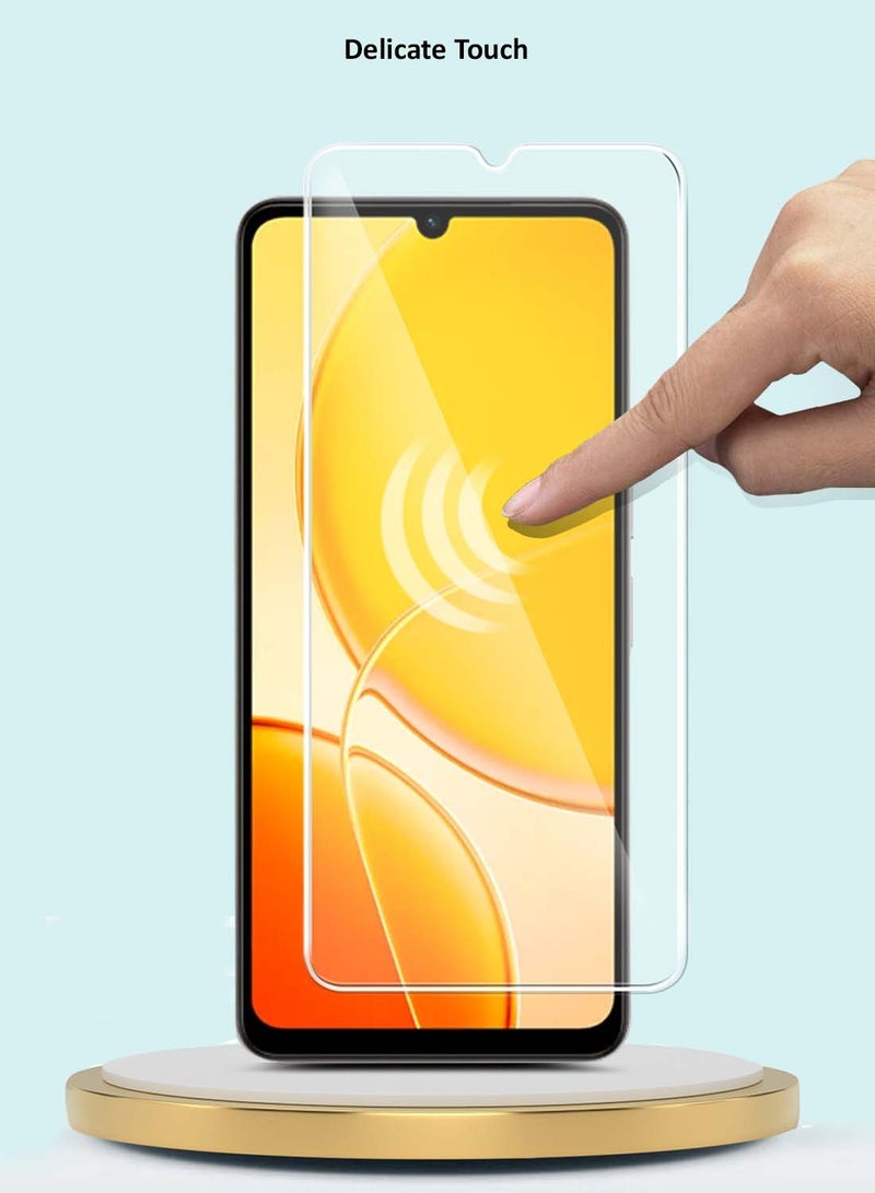 GMAX vivo Y04 4G / vivo Y29s 5G 2025 GMAX Premium Series Curved Edges 9H 2.5D Tempered Glass Screen Protector - Clear - Image 4