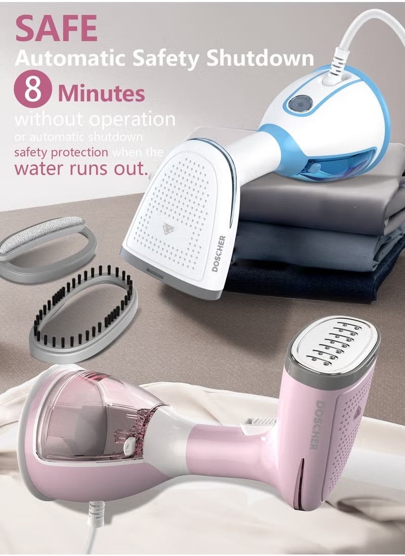 Generic Steam Iron 1500W Handheld Steamer Garment Steamer for Clothes Portable Iron Steam with Strong Penetrating 280ml  - Image 4