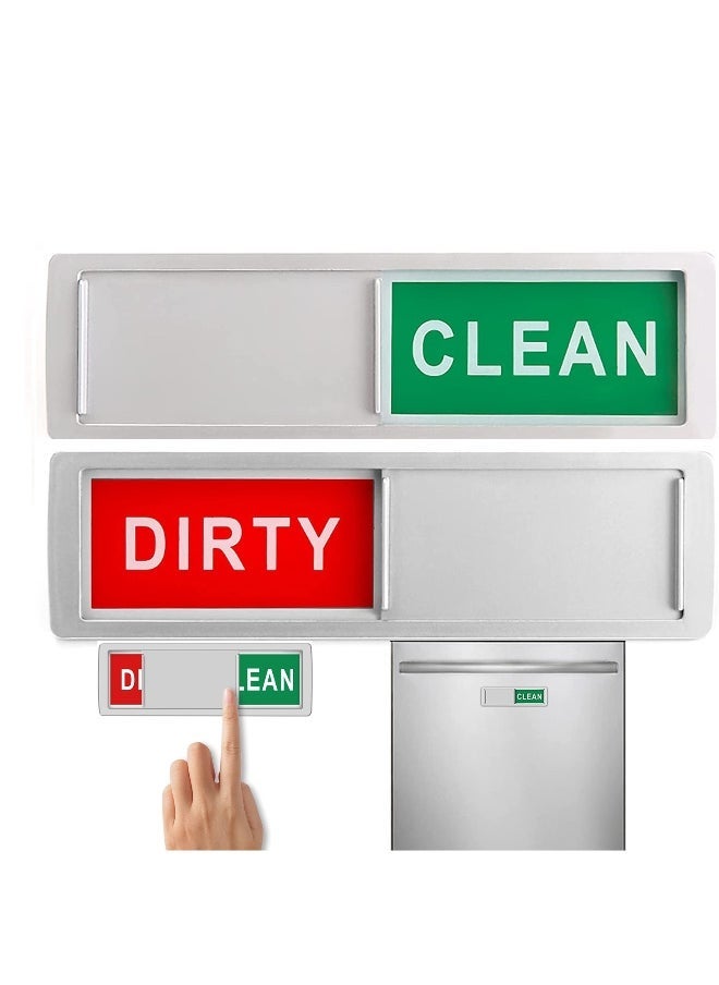 Dishwasher Clean Dirty Magnet Sign, Clean Dirty Magnet for Dishwasher Upgrade Super Strong Magnet