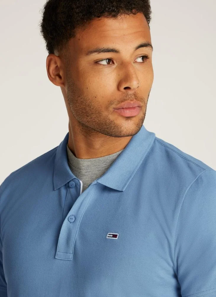 TOMMY JEANS Short Sleeve   Polo Shirt