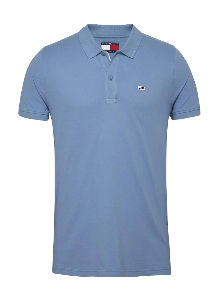 TOMMY JEANS Short Sleeve   Polo Shirt