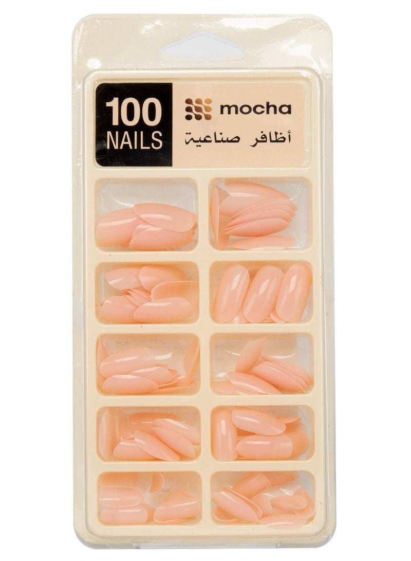 موكا أظافر صناعية جذابة من 100 قطعة E99 - Image 2