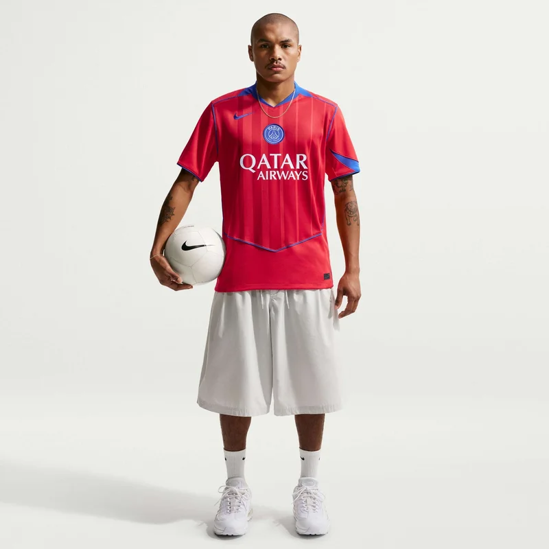 Nike Red Men's Paris Saint-Germain 2025/26 3rd Replica Football Jersey for Men | Best Price UAE