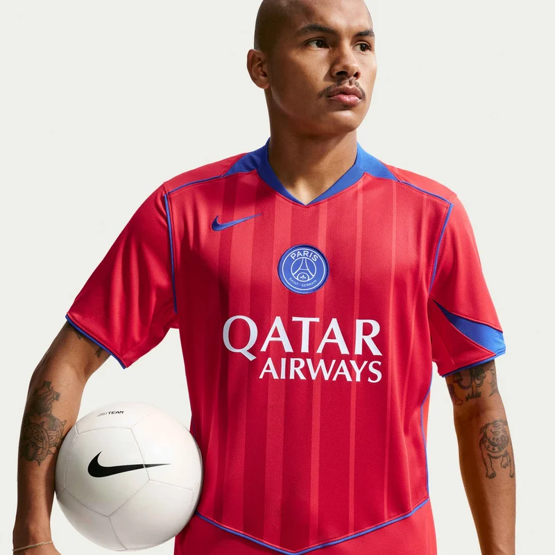 Nike Red Men's Paris Saint-Germain 2025/26 3rd Replica Football Jersey for Men | Best Price UAE