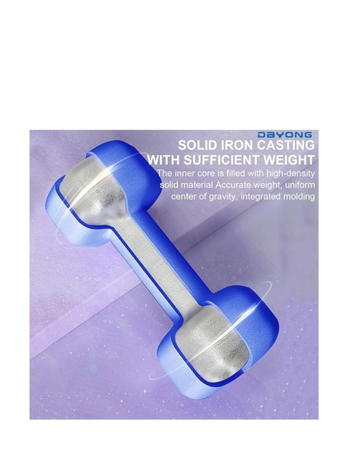 Vsport - 2kg Vinyl Coated Iron Dumbbell, Set of 2, by V Sport - Image 1