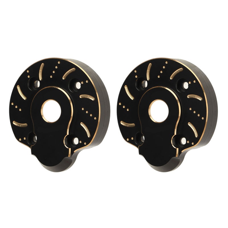 غطاء محرك البوابة الخارجية من النحاس الثقيل 2 قطعة لسيارة RC ل Axial Capra SCX10 III AR45P 1/10 المحور الأمامي والخلفي - Image 4