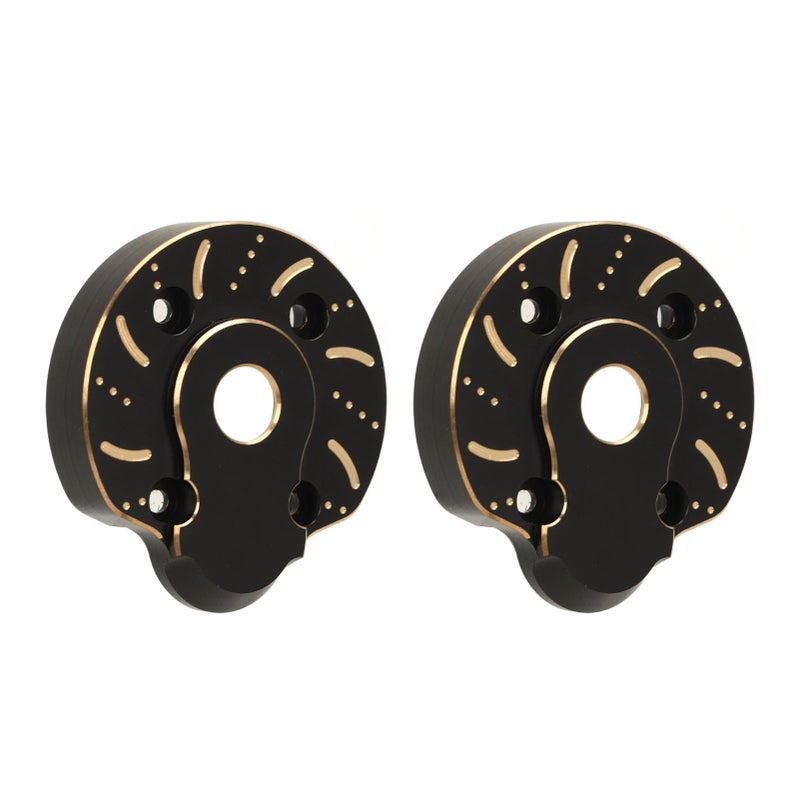 غطاء محرك البوابة الخارجية من النحاس الثقيل 2 قطعة لسيارة RC ل Axial Capra SCX10 III AR45P 1/10 المحور الأمامي والخلفي - Image 5