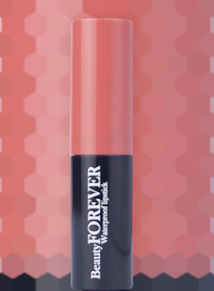 بيوتي فوريفر أحمر شفاه ضد الماء غير لامع يدوم طويلاً رقم 10