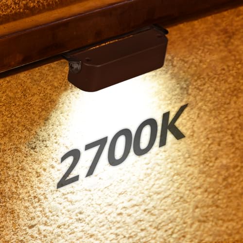 LEONLITE 8-Pack 4 Inch LED Hardscape Lighting, Update Retaining Wall Lights, LED Landscape Lighting, 12 AC/DC Paver Light Low Voltage, 2W Outdoor Step Lights, 2700K Soft White, ETL - Image 2