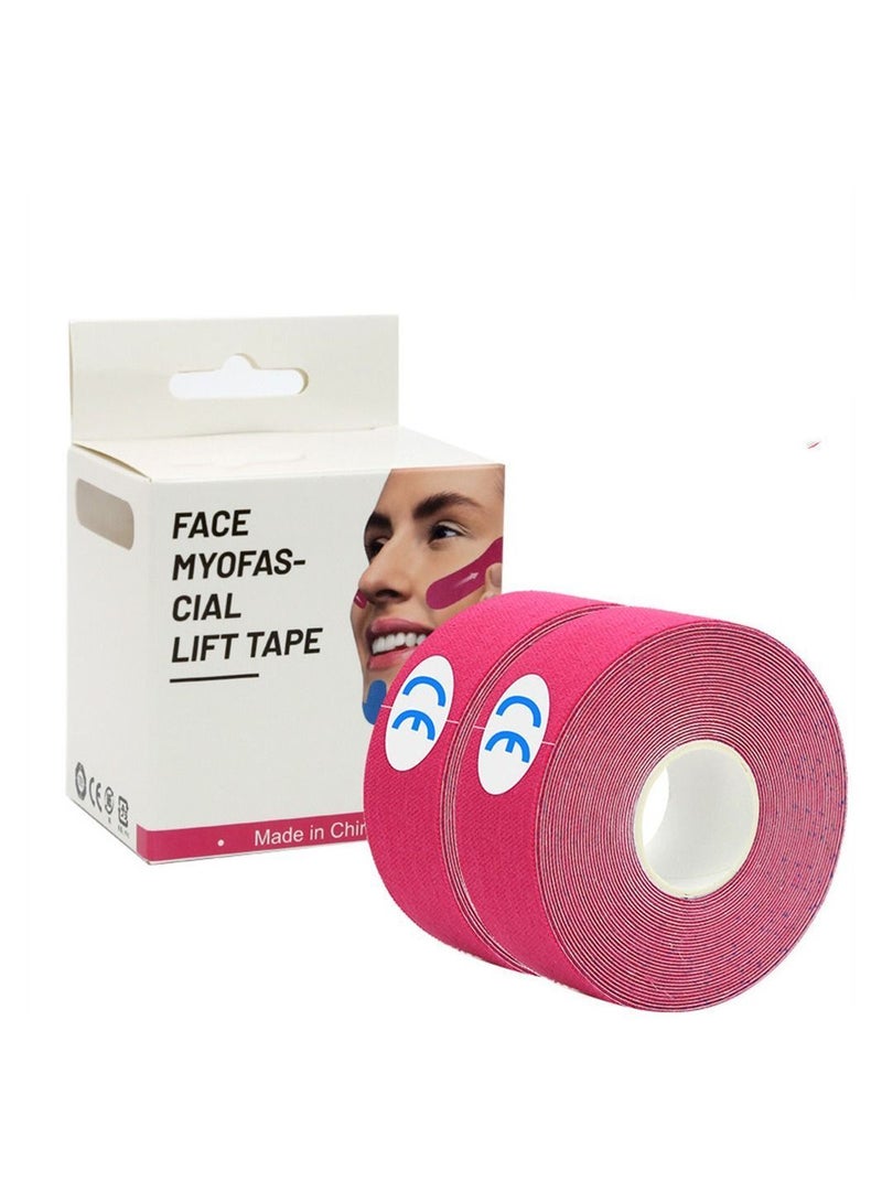 Y&D 2.5CM*5M Kinesiology Tape For Face V Line Neck Eyes Lifting Wrinkle Remover Sticker Facial Skin Care Tool Bandagem Elastica  - Image 1