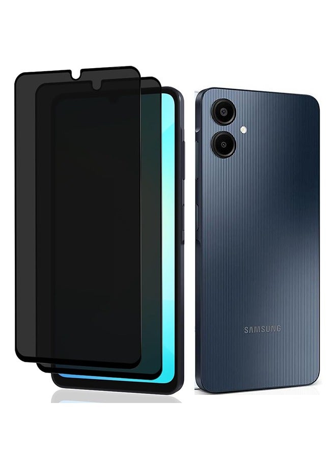 X-level 2 Pcs Privacy Screen Protector for Samsung Galaxy A06,Anti-Spy Tempered Glass 9H Hardness HD Clear Scratch Resistant for Samsung Galaxy A06 - Image 1