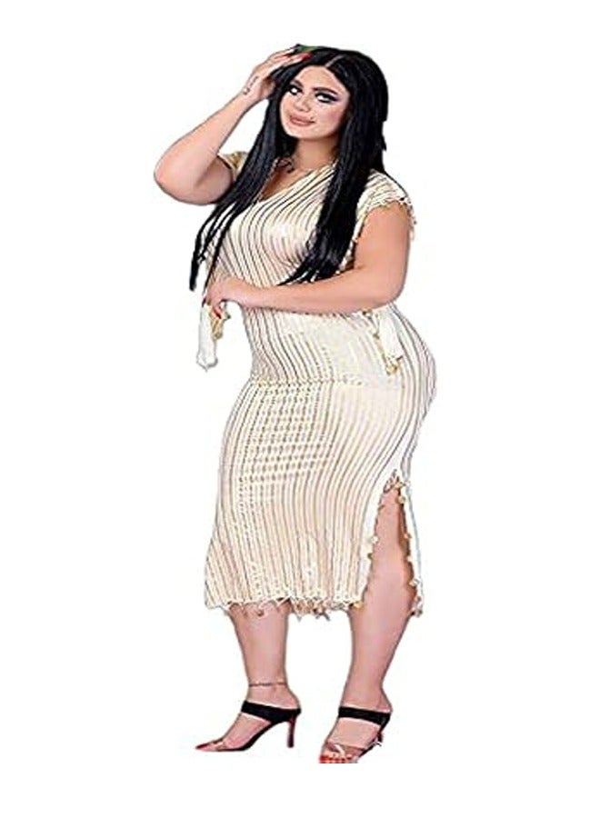 بدله نانسي مطرزة بترتر  صناعة يدوية عالية الجودة