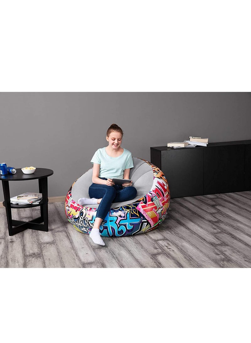 75075 كرسي هواء قابل للنفخ أثاث أريكة محمول قابل للطي. - Image 3