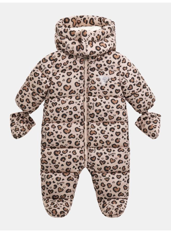 GUESS Kids Hooded Bodysuit - Image 1