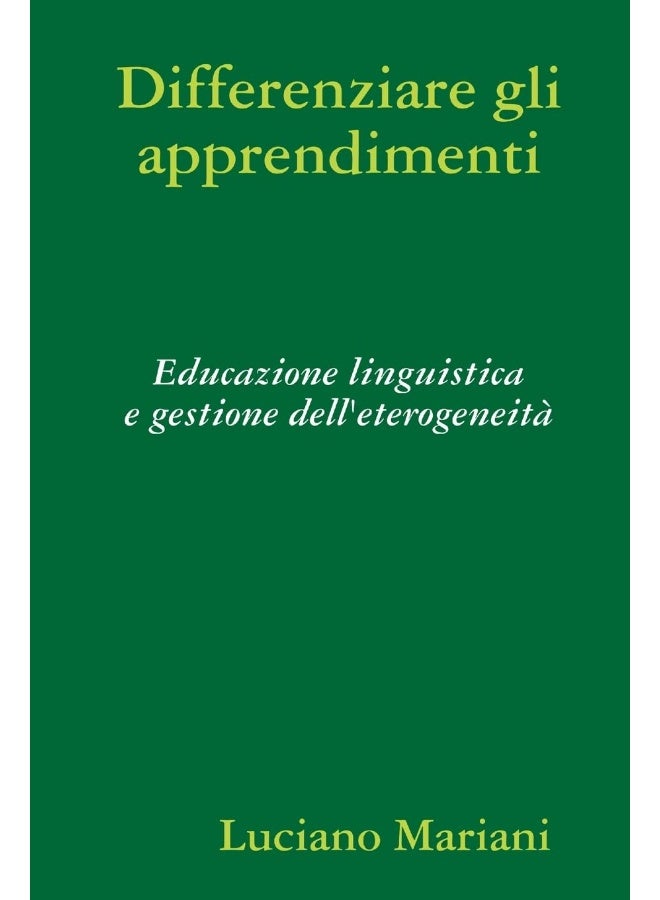 Differenziare gli apprendimenti