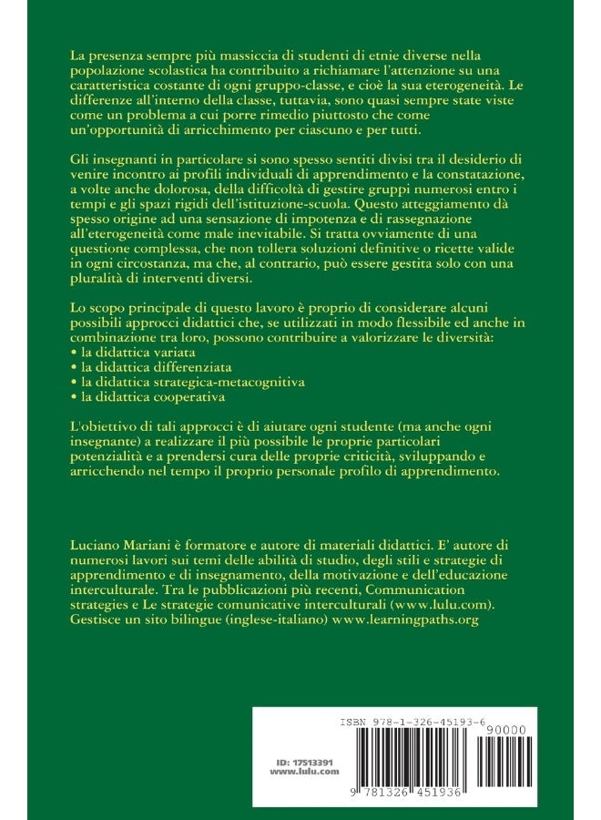 Differenziare gli apprendimenti