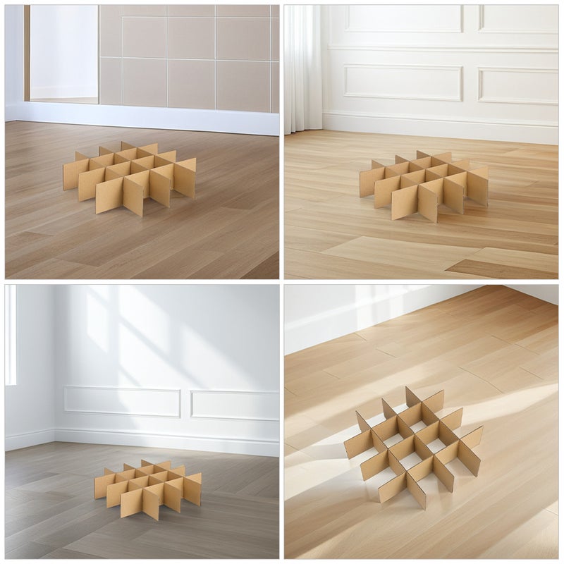 Glass Dividers for Cardboard Boxes, Ideal for Packing Small Items, Eco-friendly Material - Image 3