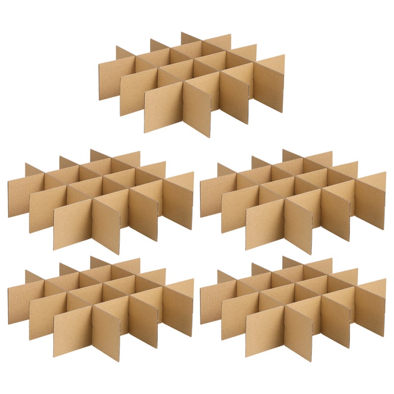 Glass Dividers for Cardboard Boxes, Ideal for Packing Small Items, Eco-friendly Material - Image 5
