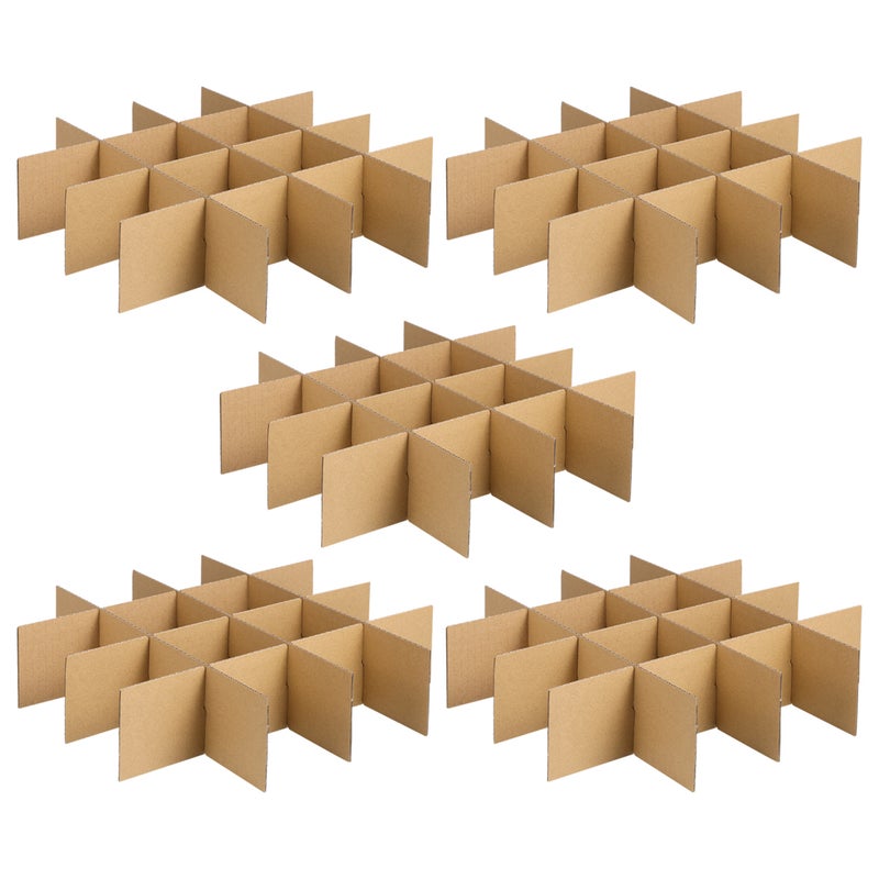 Glass Dividers for Cardboard Boxes, Ideal for Packing Small Items, Eco-friendly Material - Image 4