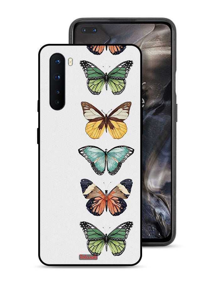 Tolwak OnePlus Nord Protective Case Cover Four Butterflies - Image 1