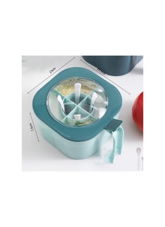 EBMINI Seasoning Storage Box With Multiple Compartments In One 