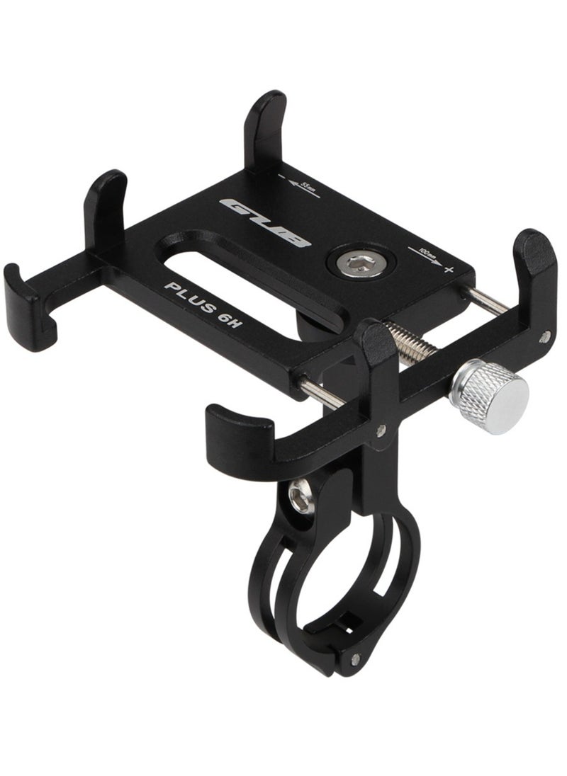 GUB PLUS6 H Aluminum Phone Holder📱 Application: Bicycle / Electric Vehicle / Motorcycle / Scooter, etc. Material: aluminum alloy / Support for devices with a width of 55-100mm / N.W.: about 112 g, G.W.: about 170 g  - Image 1